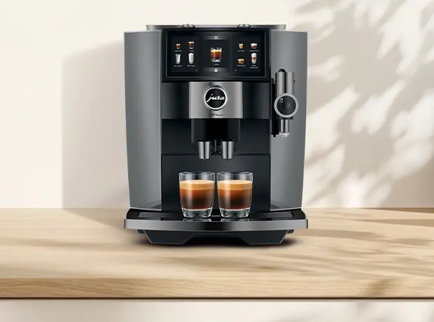 Jouw JURA J10 Twin geserveerd Cool Contol en IJsblokjesvorm